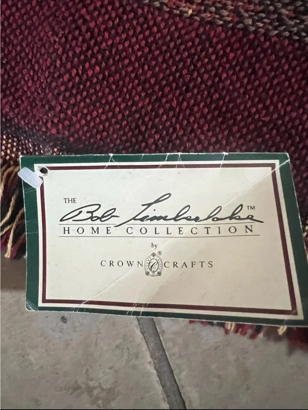 NWT Bob Timberlake “August colors” Throw 52x68 Cottagecore Whimsy Farmhouse